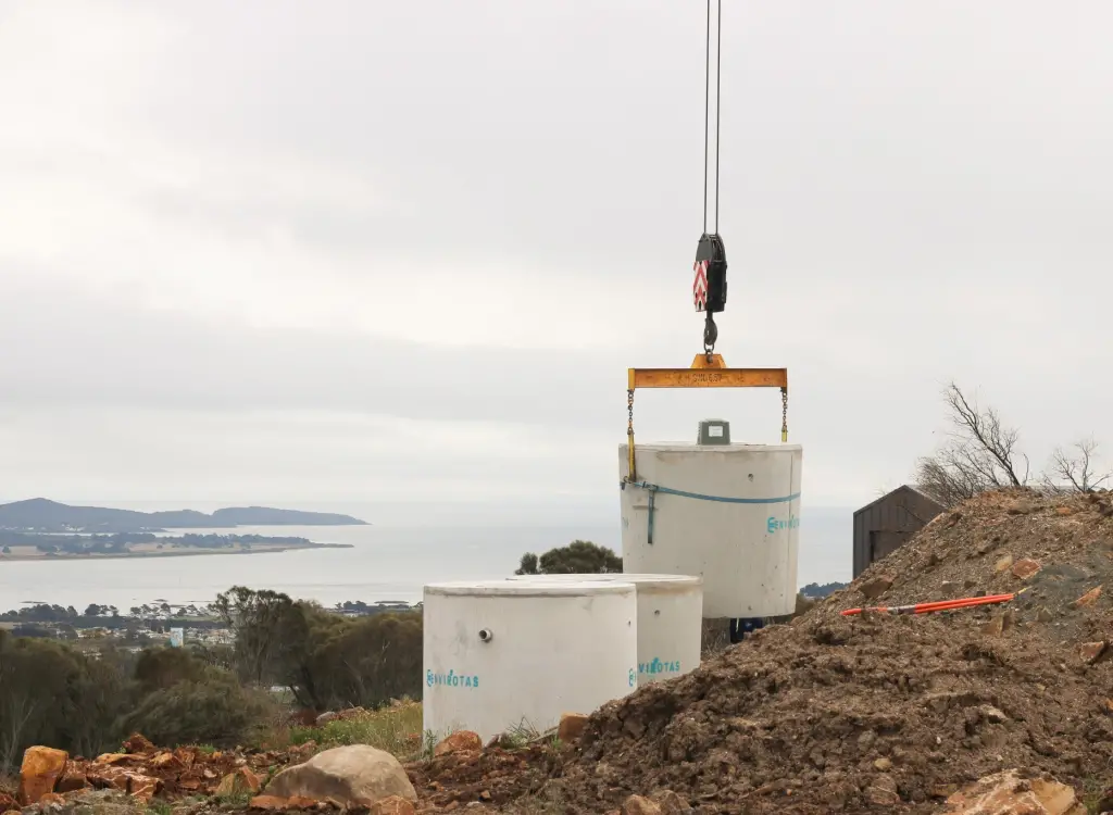 Enviro Tas Commercial Wastewater Installation Georgetown
