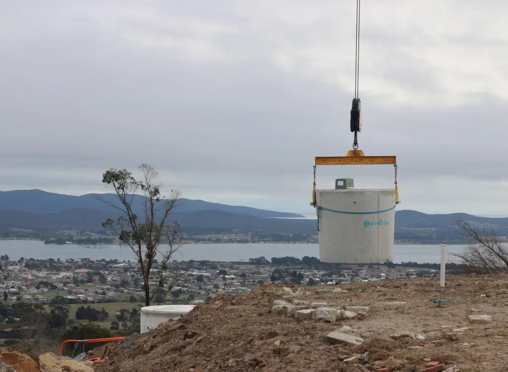 Enviro Tas Commercial AWTS Installl Georgetown Tasmania 4