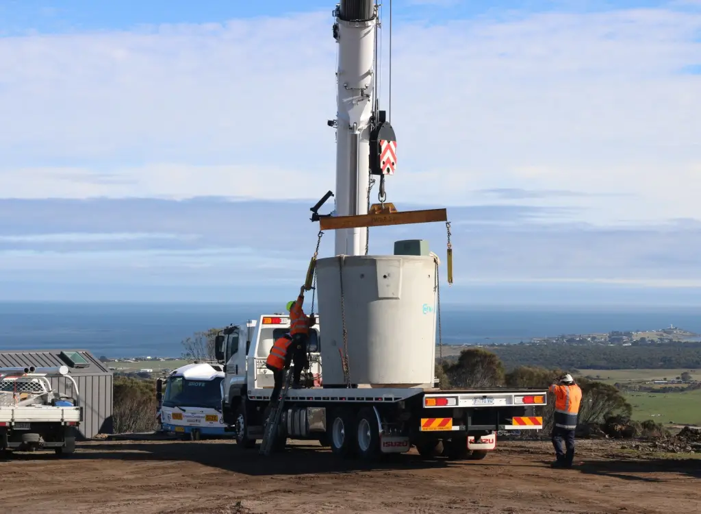 Enviro Tas Commercial AWTS Installl Georgetown Tasmania 5