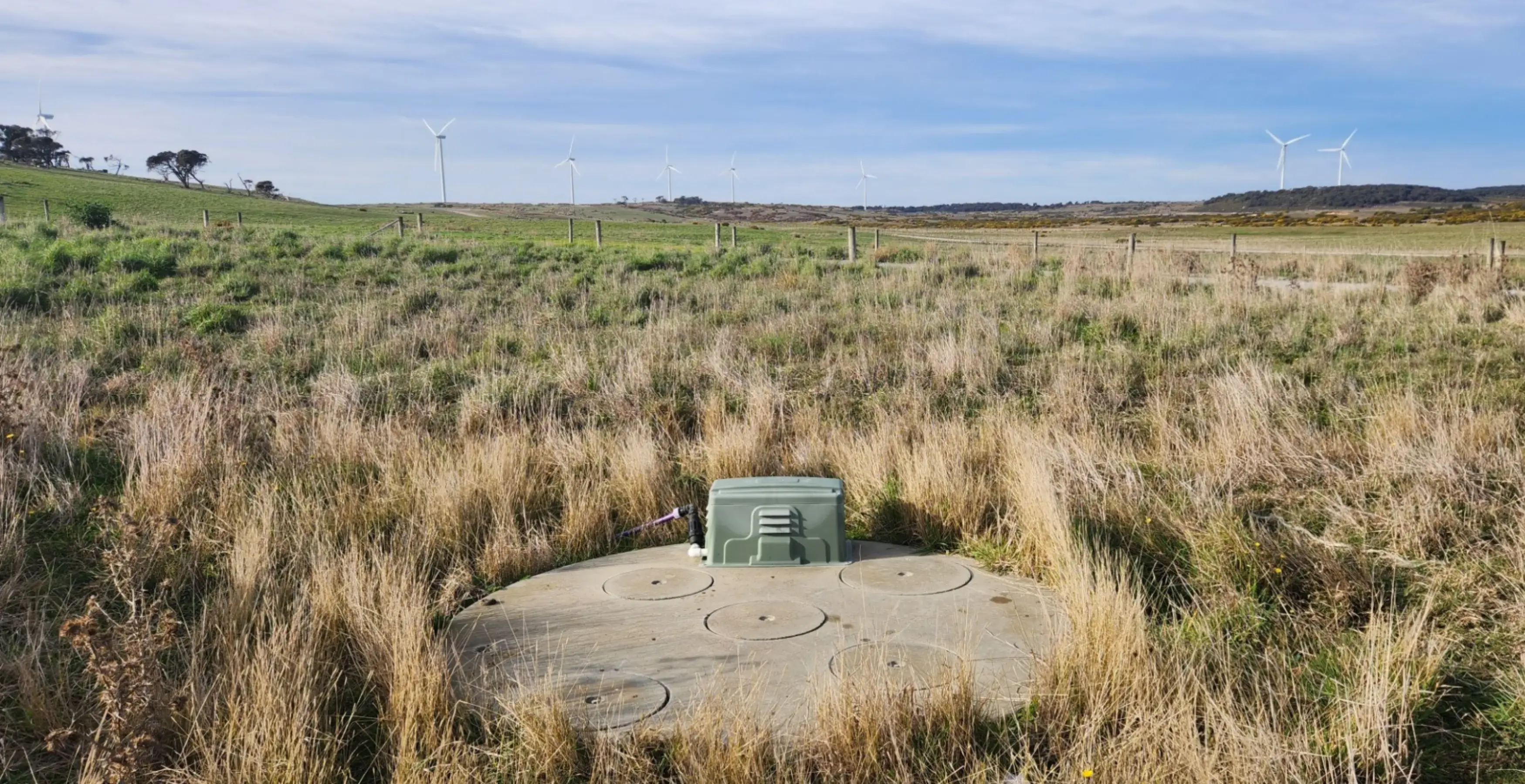 Commercial wastewater treatment system Barnbougle Tasmania