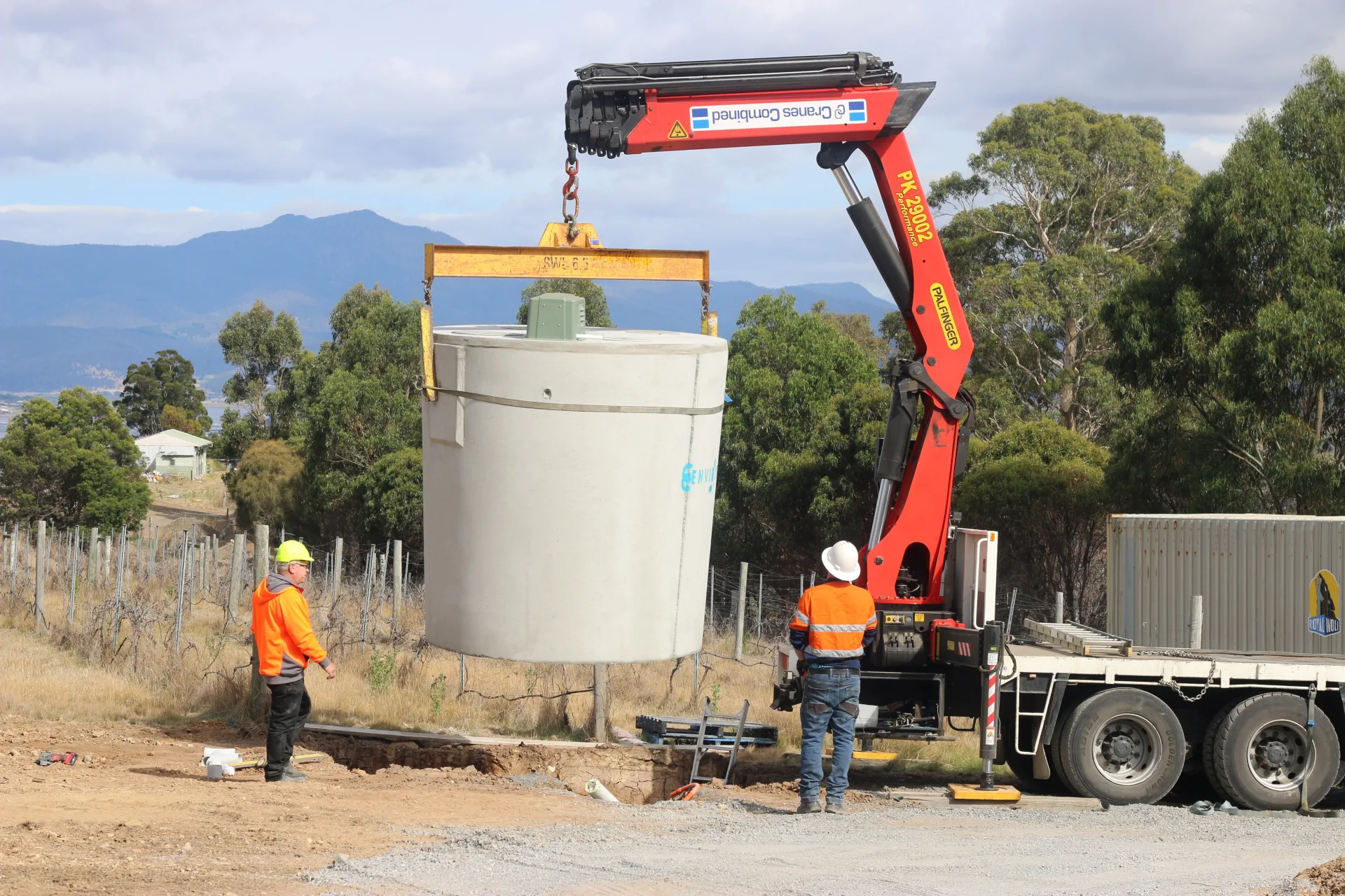 Enviro Tas Wastewater Treatment System Install Old Beach 1