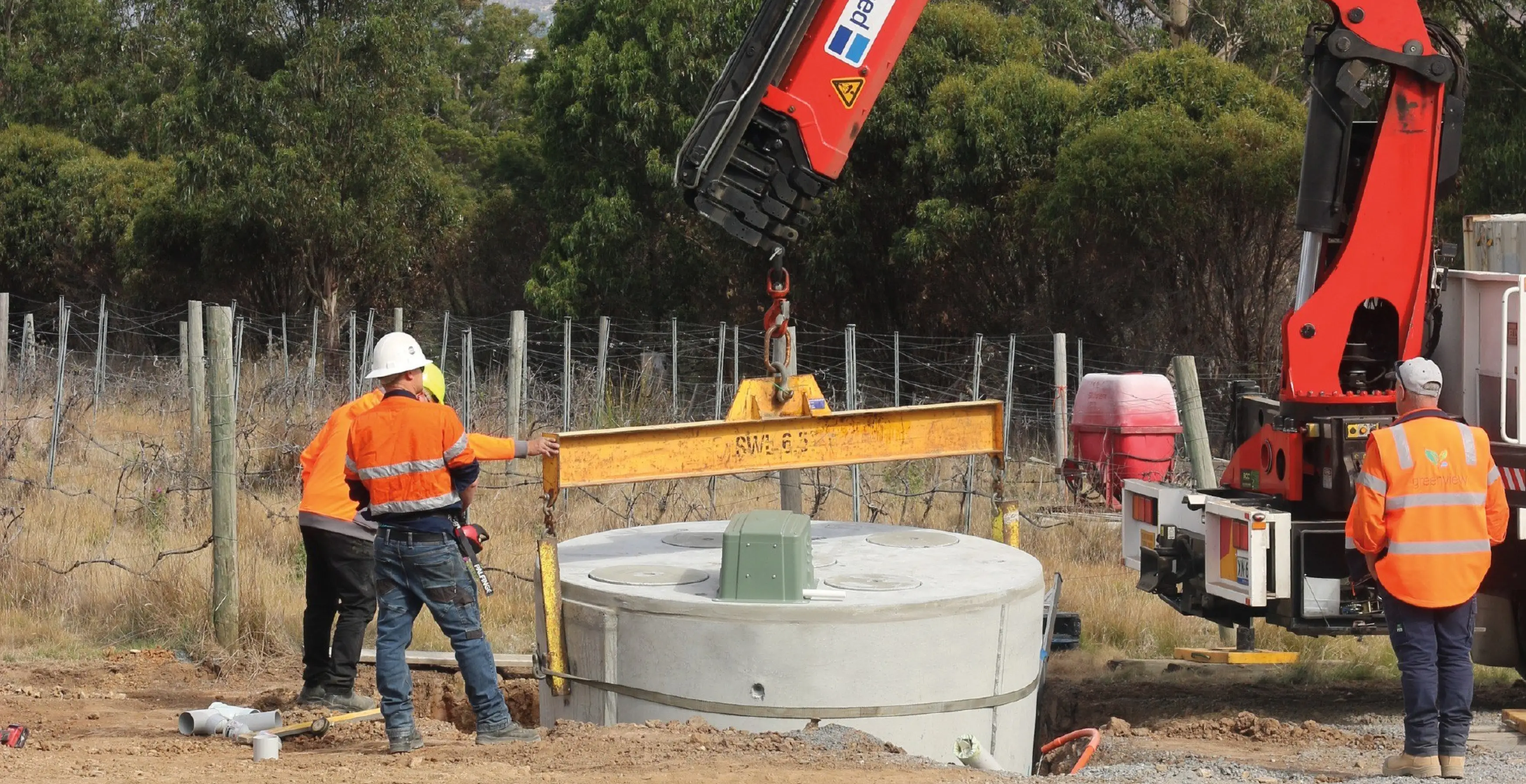 Enviro Tas Wastewater Treatment System Install Old Beach 2