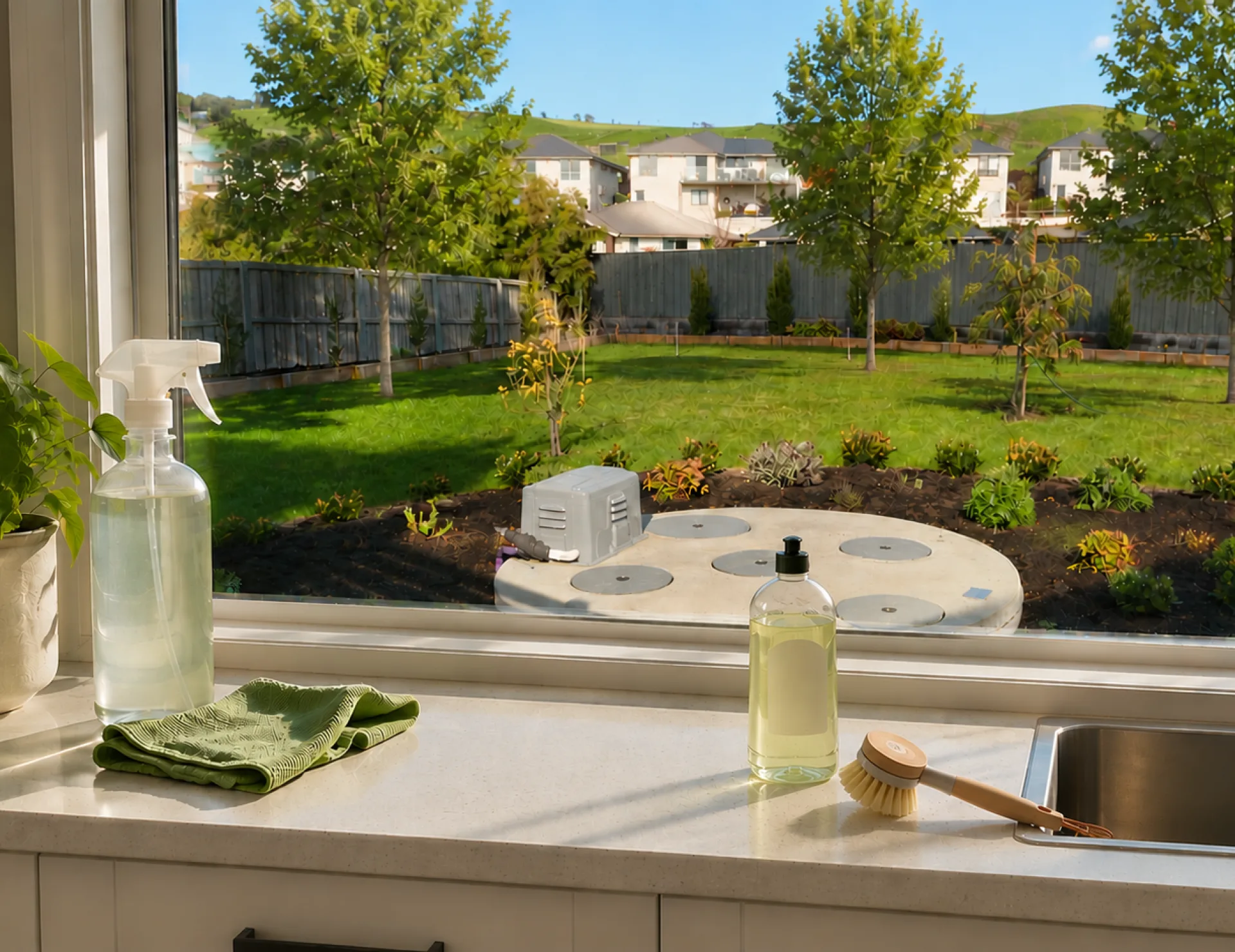 Enviro Tas cleaning products for use with AWTS