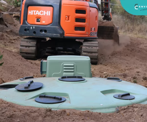 24 03 26 Enviro Tas Opossum Bay AWTS Install 1